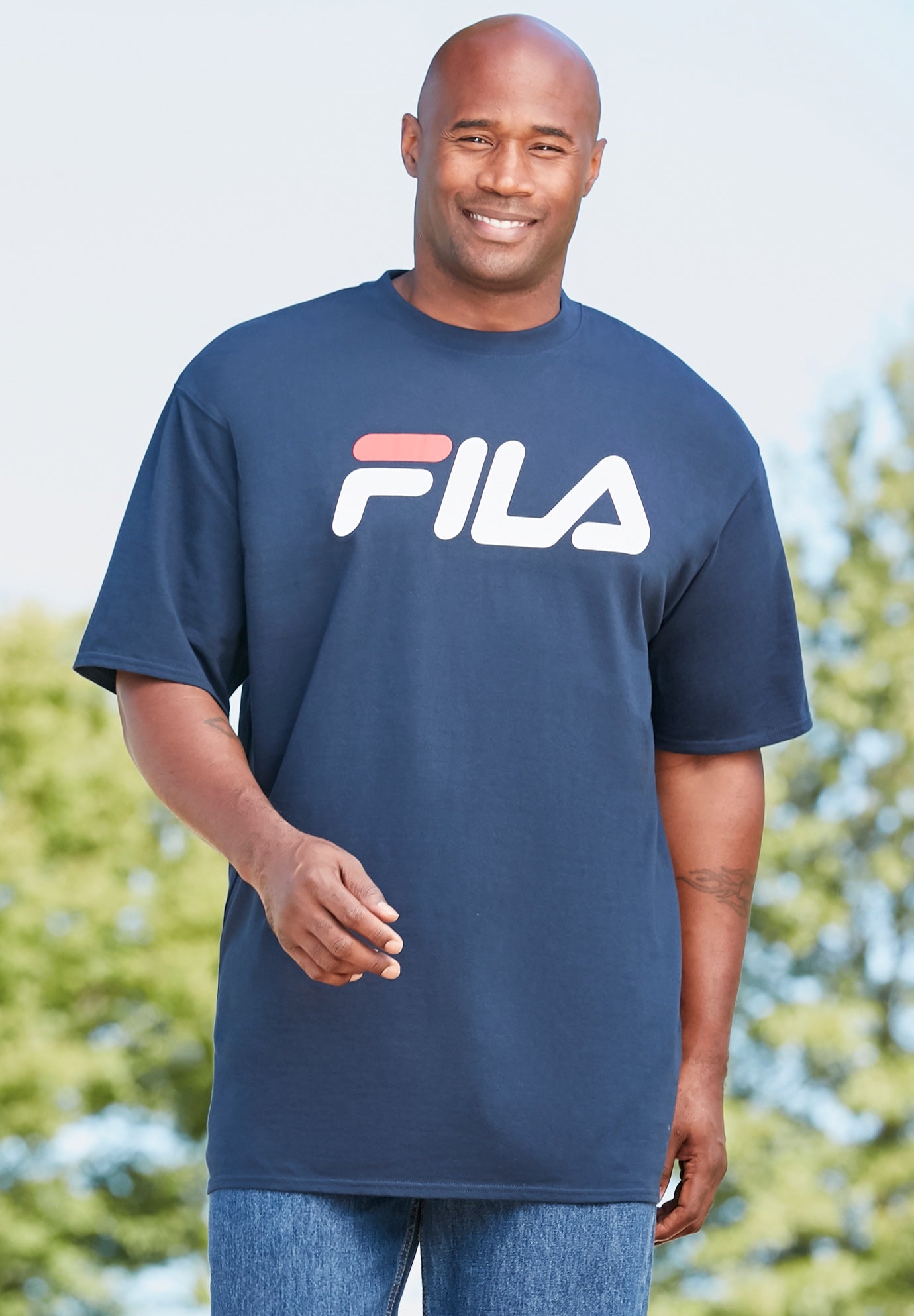 FILA® Short-Sleeve Logo Tee image number 1