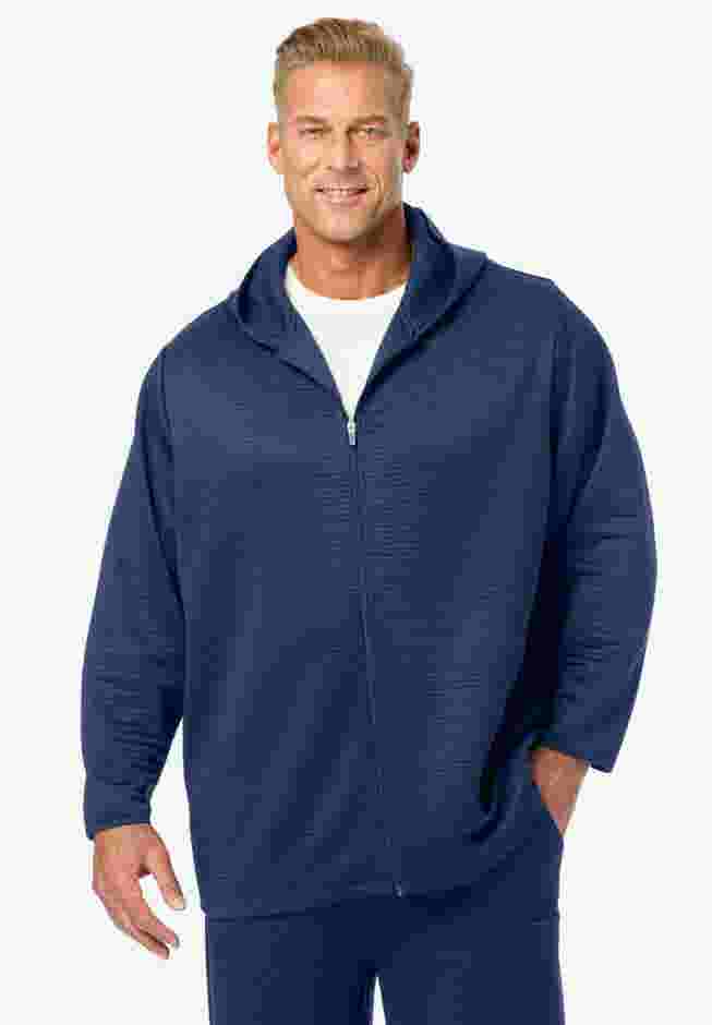 Performance Dot Full-Zip Hoodie image number 3