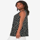 Stretch Knit Sleeveless Swing Tunic image number null