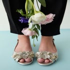 The Rider Leather-Like Slingback image number null