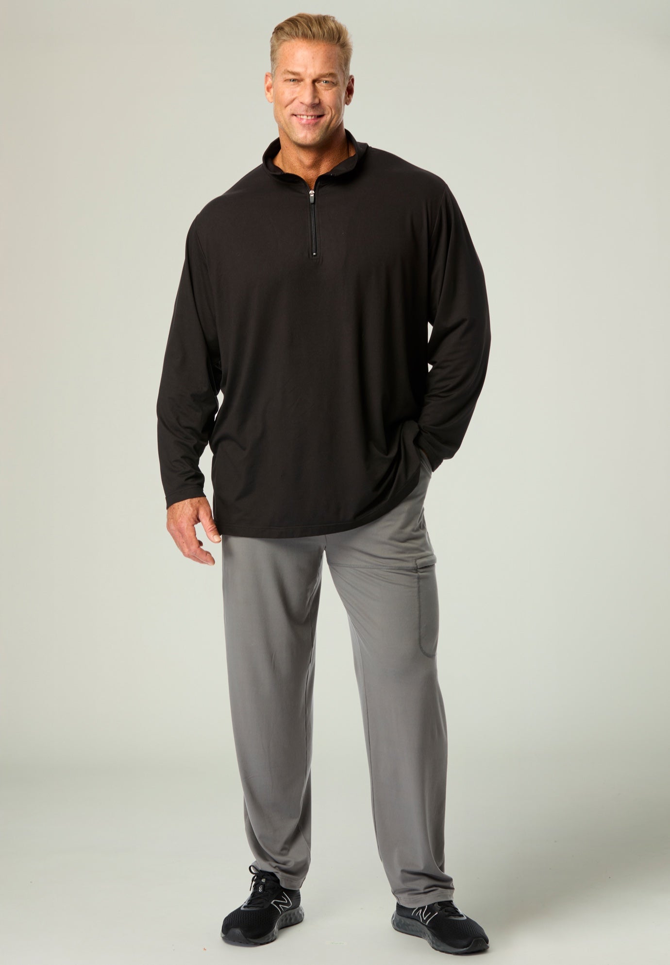 SuperSoft Jersey 1/4 Zip Pullover image number 2