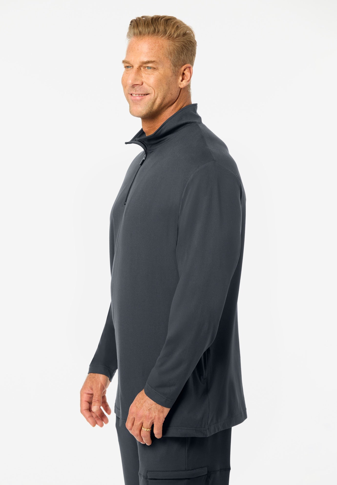 SuperSoft Jersey 1/4 Zip Pullover image number 1