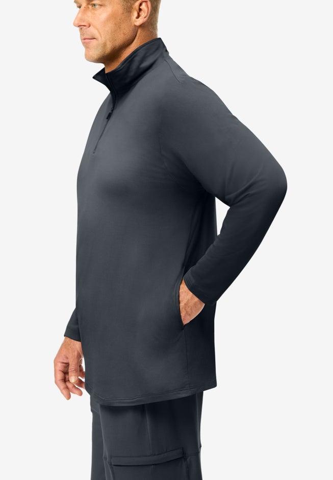 SuperSoft Jersey 1/4 Zip Pullover image number 3
