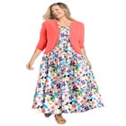 Pintucked Sleeveless Dress image number null