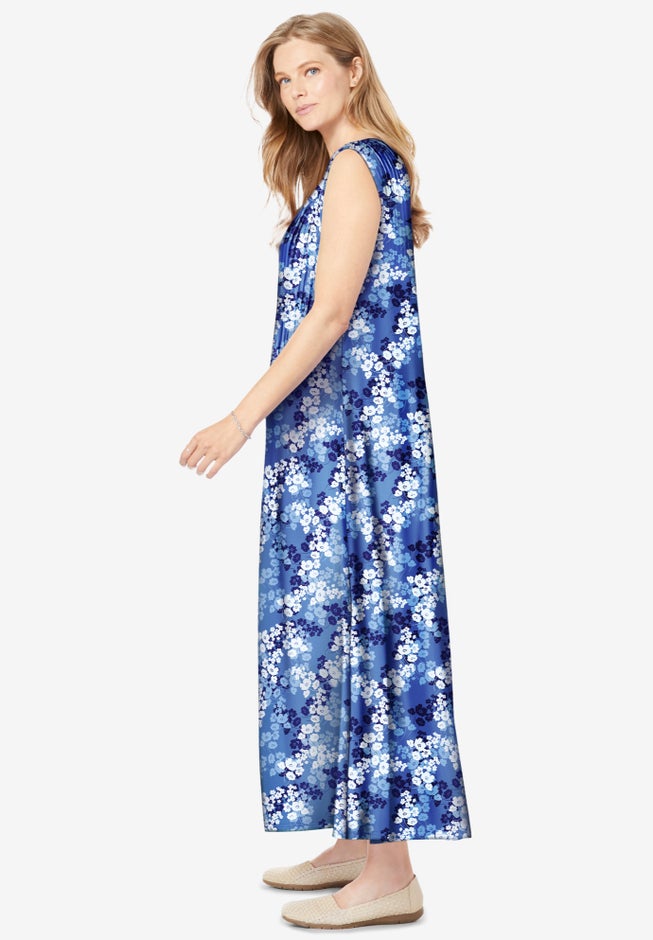 Pintucked Sleeveless Dress image number 2