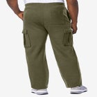 Fleece Cargo Sweatpants image number null