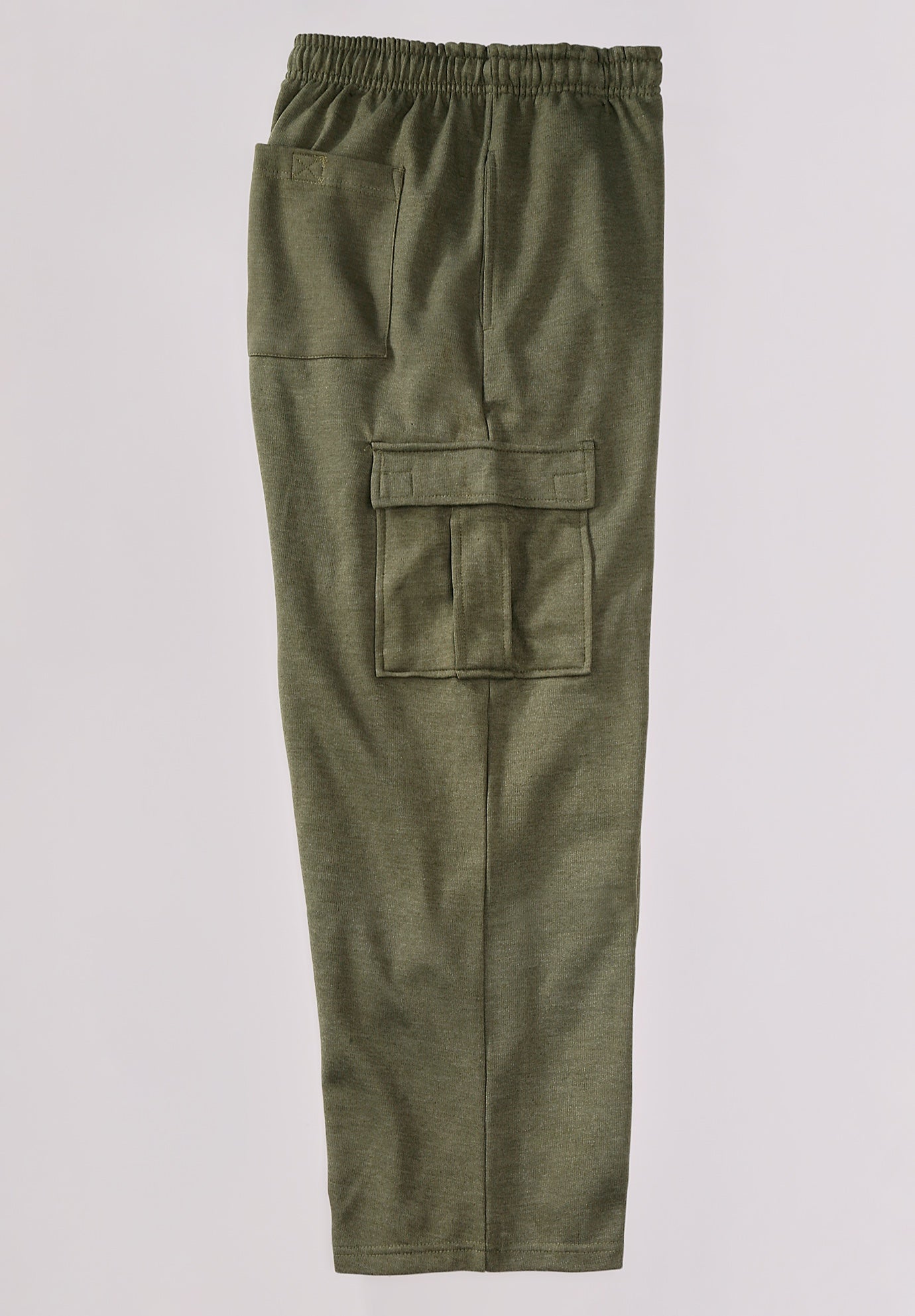 Fleece Cargo Sweatpants image number 1