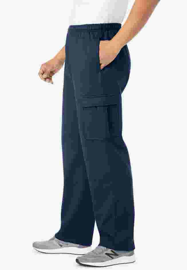 Fleece Cargo Sweatpants image number 5