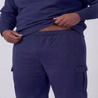 Fleece Cargo Sweatpants image number null