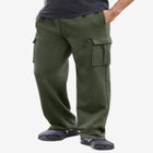 Fleece Cargo Sweatpants image number null