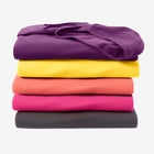 Longer-Length Hoodie Sweatshirt. image number null