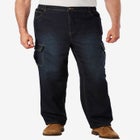 Relaxed Fit Cargo Denim Look Sweatpants image number null