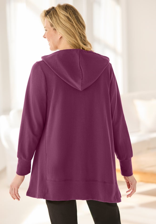 Snap Hoodie Pocket Sweatshirt image number 1