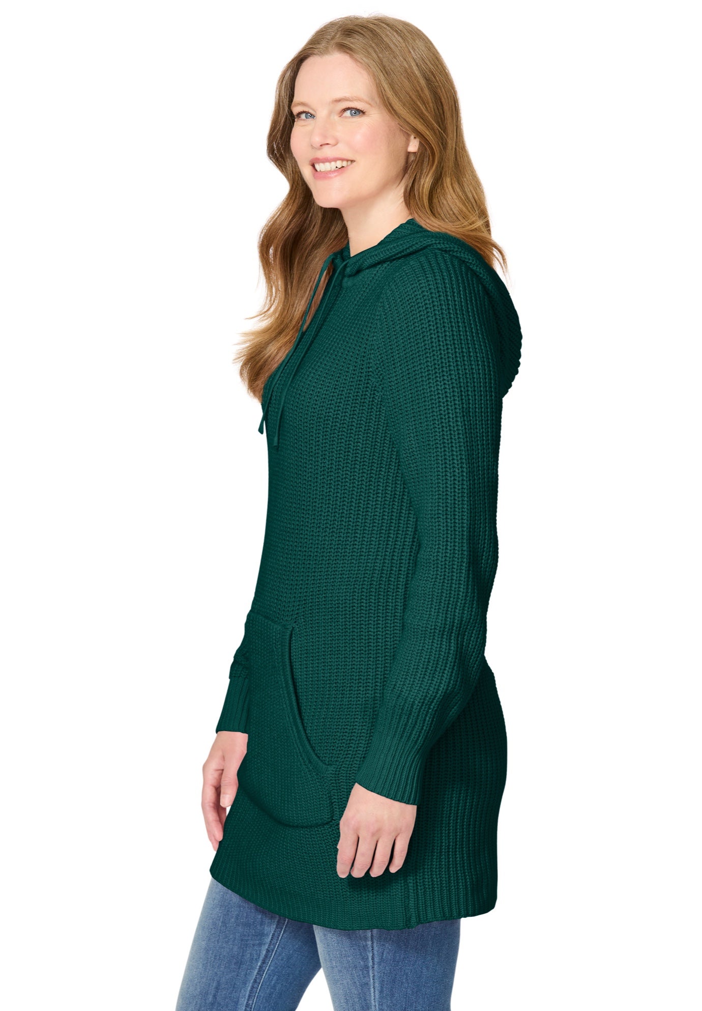 Shaker Sweater Pullover Hoodie image number 2