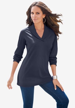 Shawl Collar Ultimate Tee