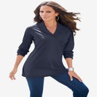 Shawl Collar Ultimate Tee image number 0