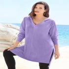 French Terry Tunic Hoodie image number null