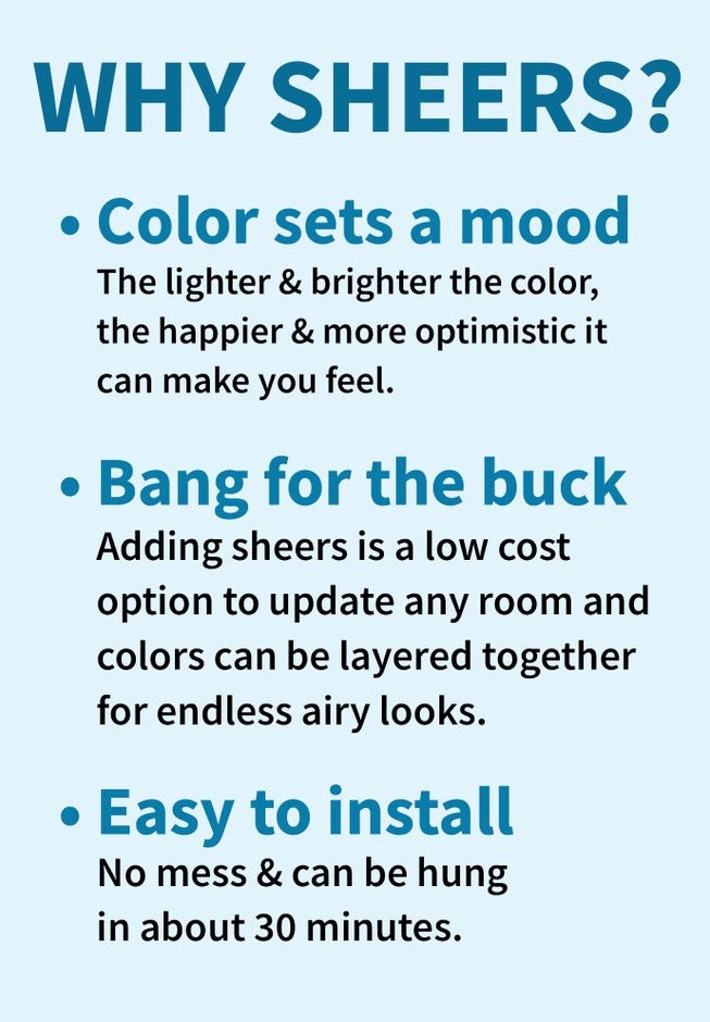 BH Studio Sheer Voile Tie-Up Shade image number 1