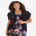 Plus Size Sleveless Hand-Crinkled Button-Front A-Line Maxi &ndash; Curvy Breezy Dress image number null