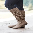 The Shelly Tall Wide Calf Boot By Comfortview image number null