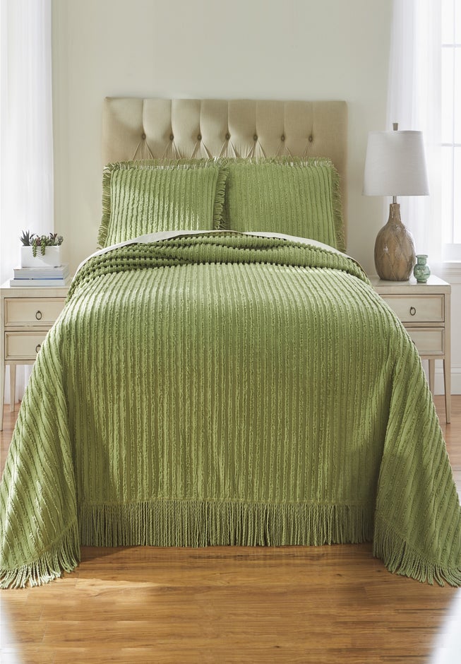 Chenille 100% Cotton Bedspread image number 1