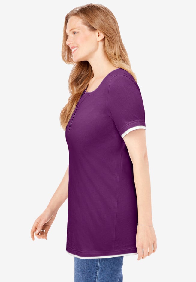 Layered-Look Tee image number 2