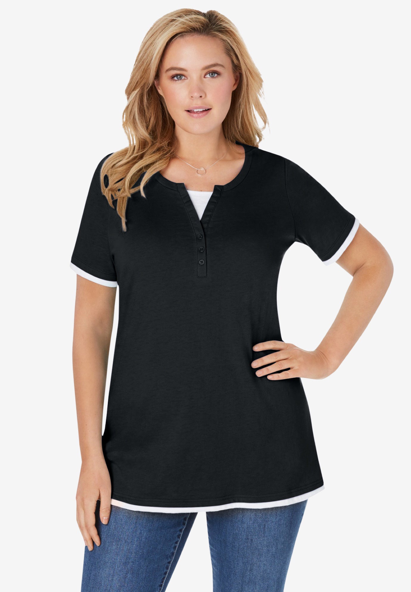 Layered-Look Tee image number 0