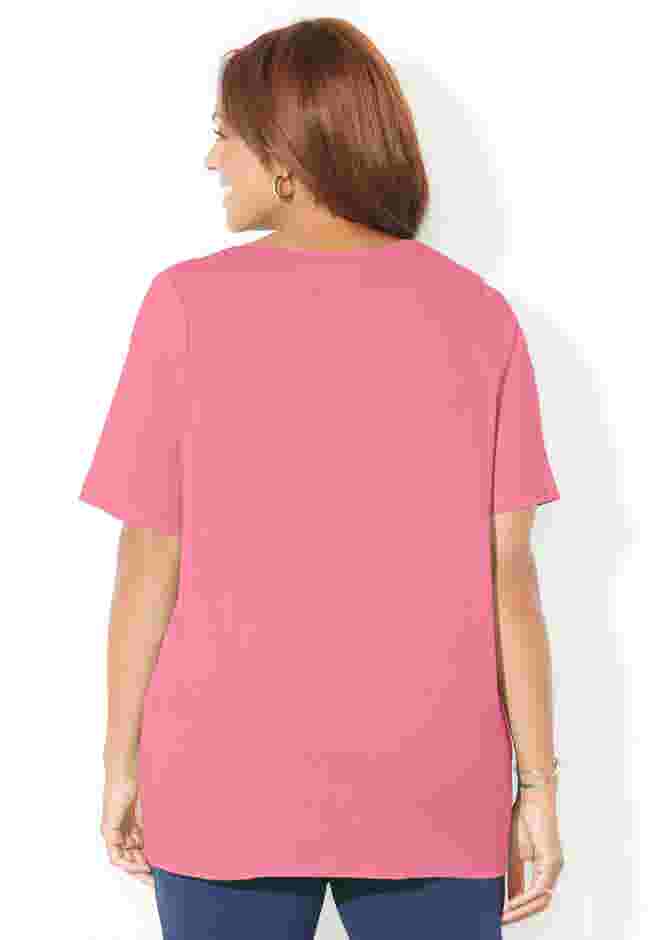 Suprema® Lace-Up Tee image number 1