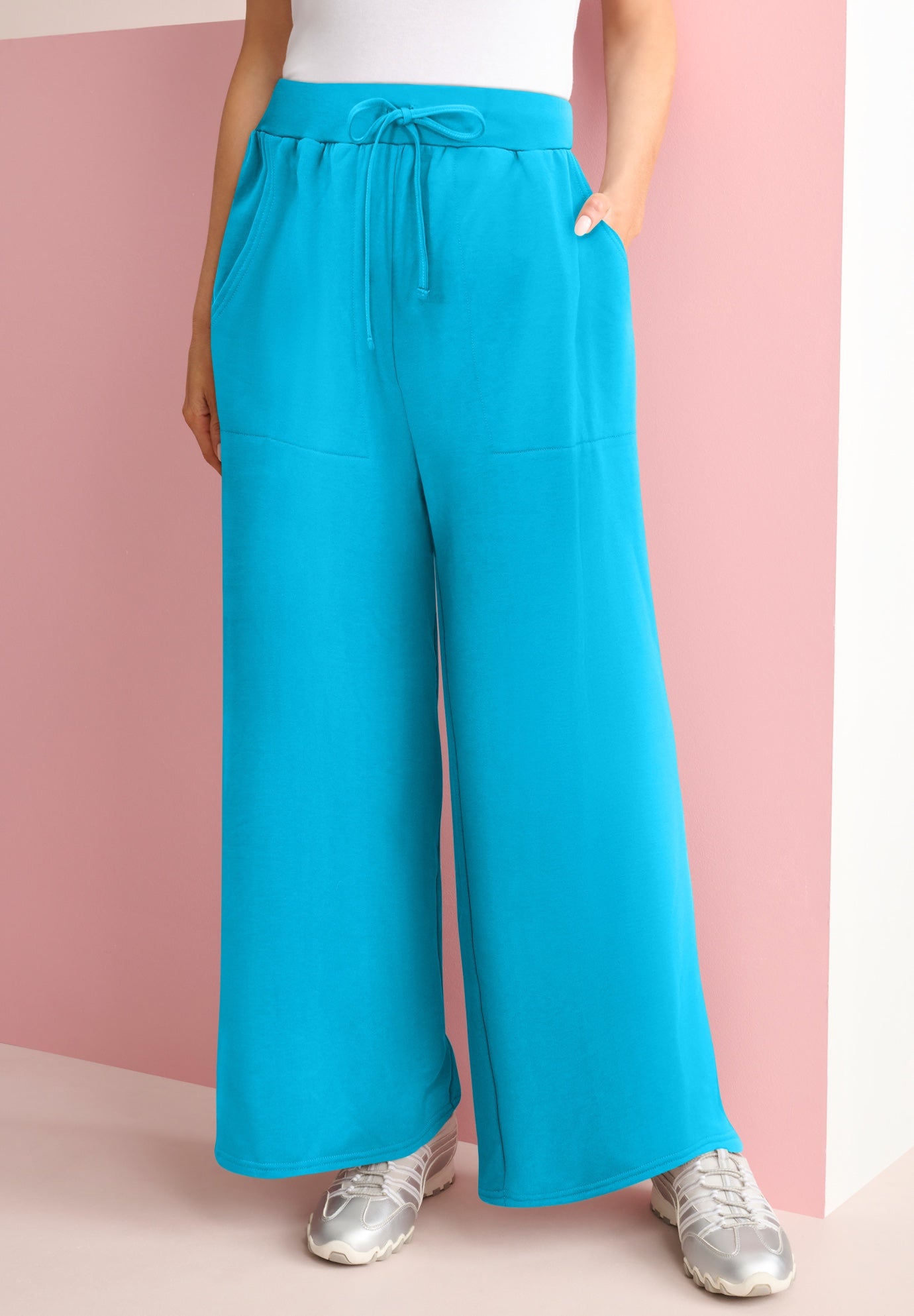 Comfort+ Fleece Flared Sweatpants image number 0