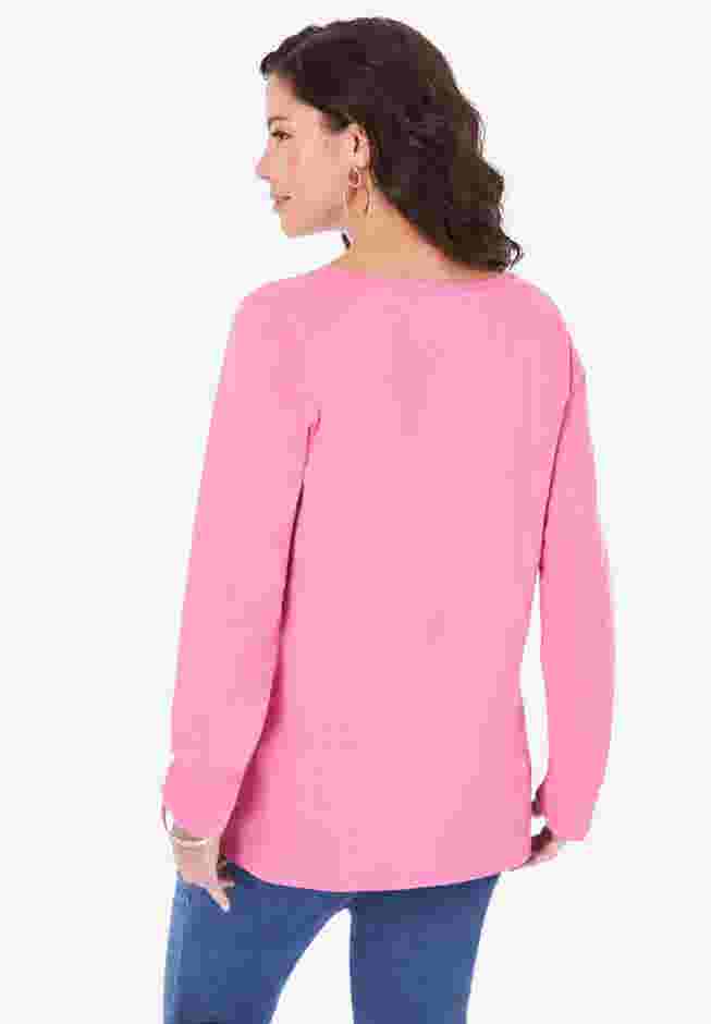 Ultimate Long Sleeve V Neck Tee image number 1