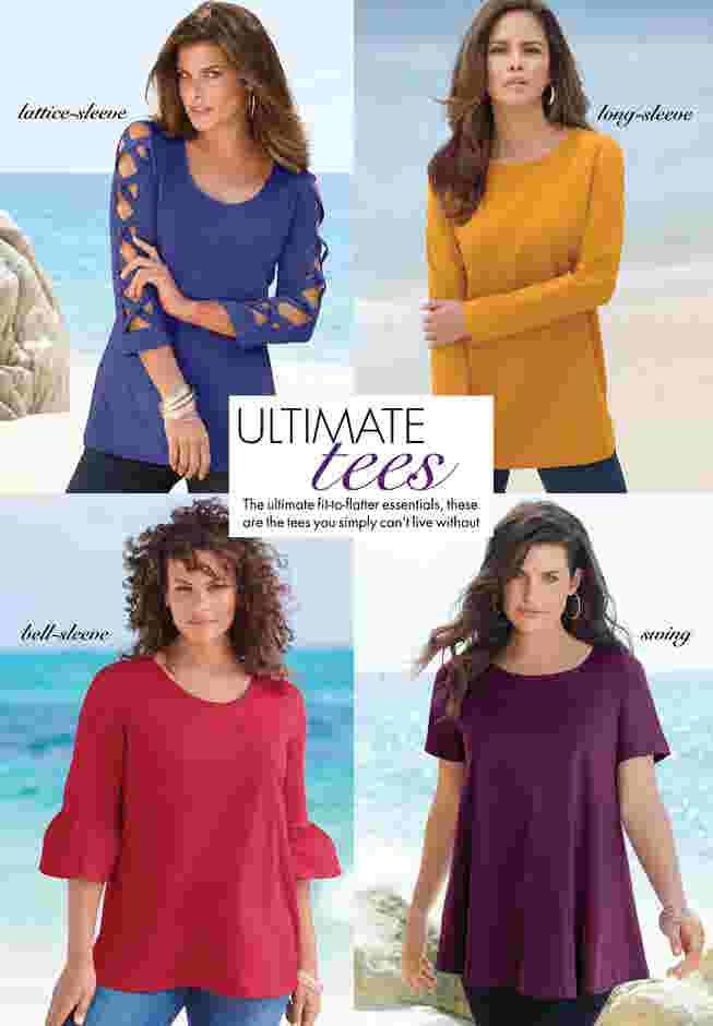 Ultimate Long Sleeve V Neck Tee image number 3