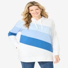 Color Block Hoodie Sweatshirt image number null