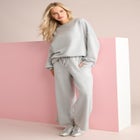 Comfort+ Fleece Lace Shoulder Sweatshirt image number 2