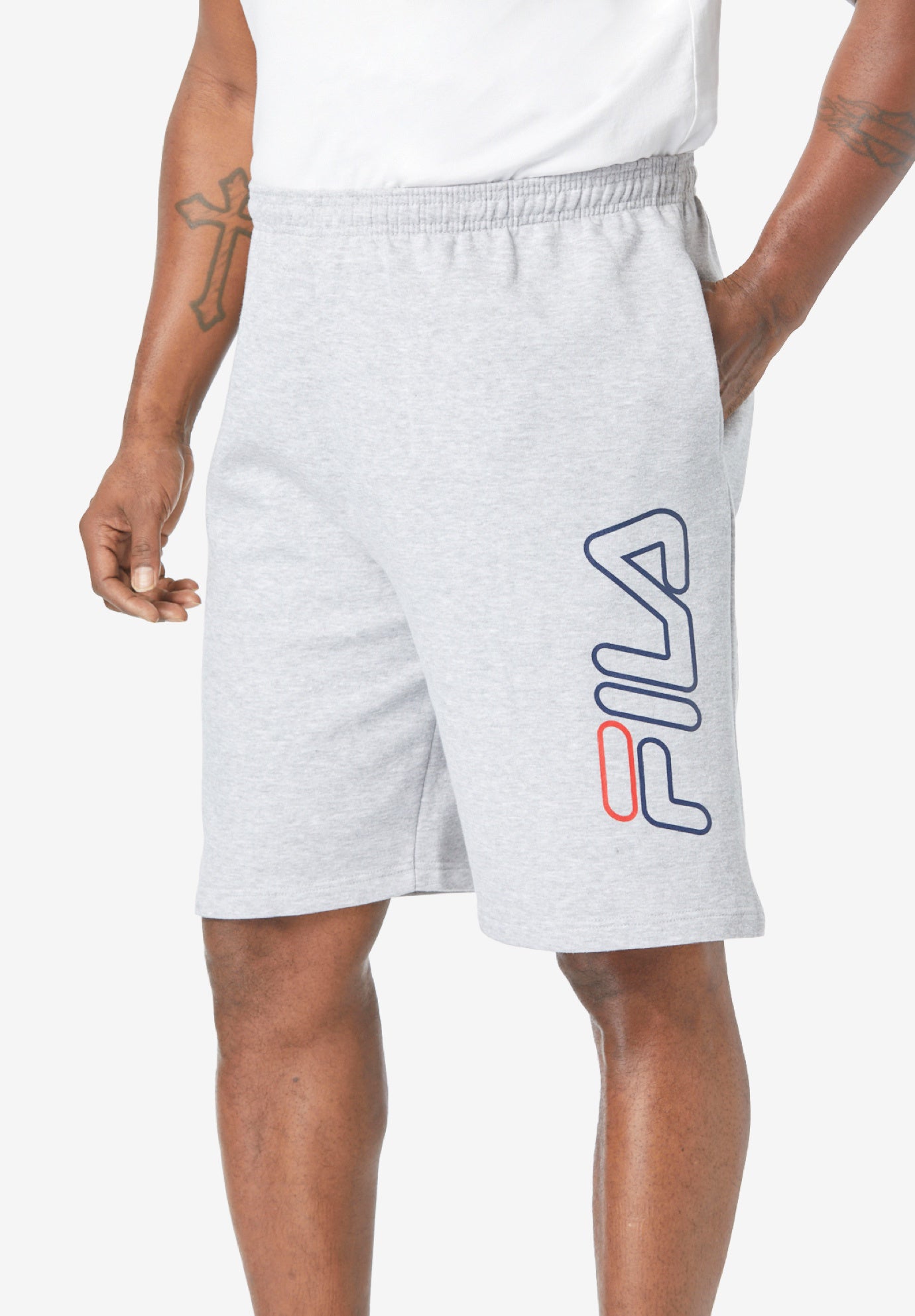 FILA&reg; Fleece Logo Shorts image number 0