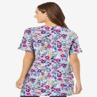 Perfect Printed Crewneck Tunic image number null