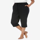 Knit Sleep Capri image number null