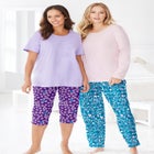 Knit Sleep Pant image number null