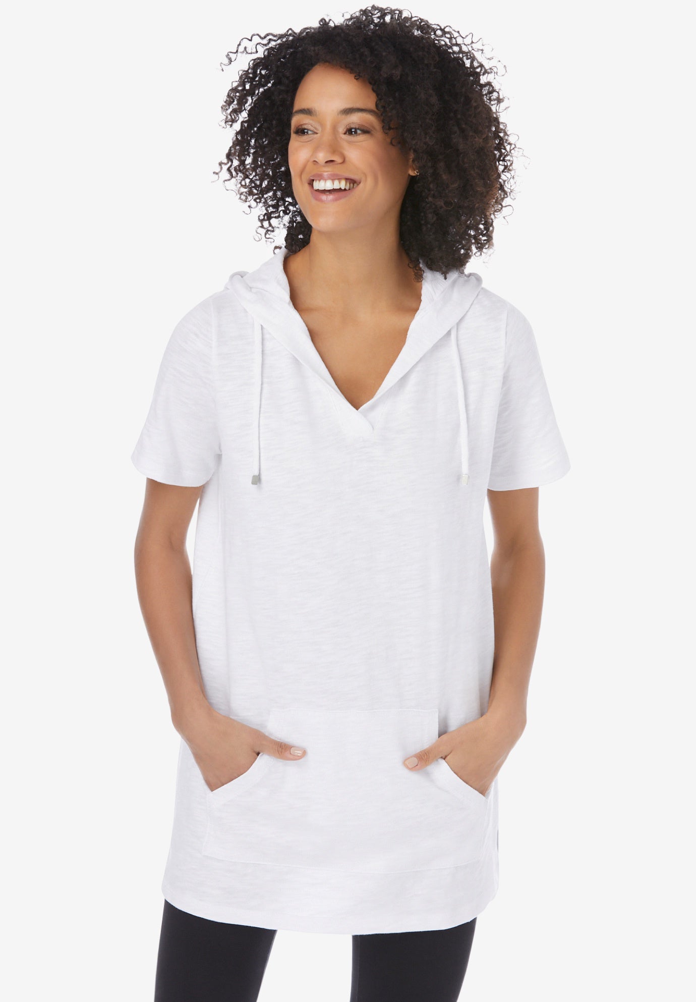 Short-Sleeve Hoodie image number 0