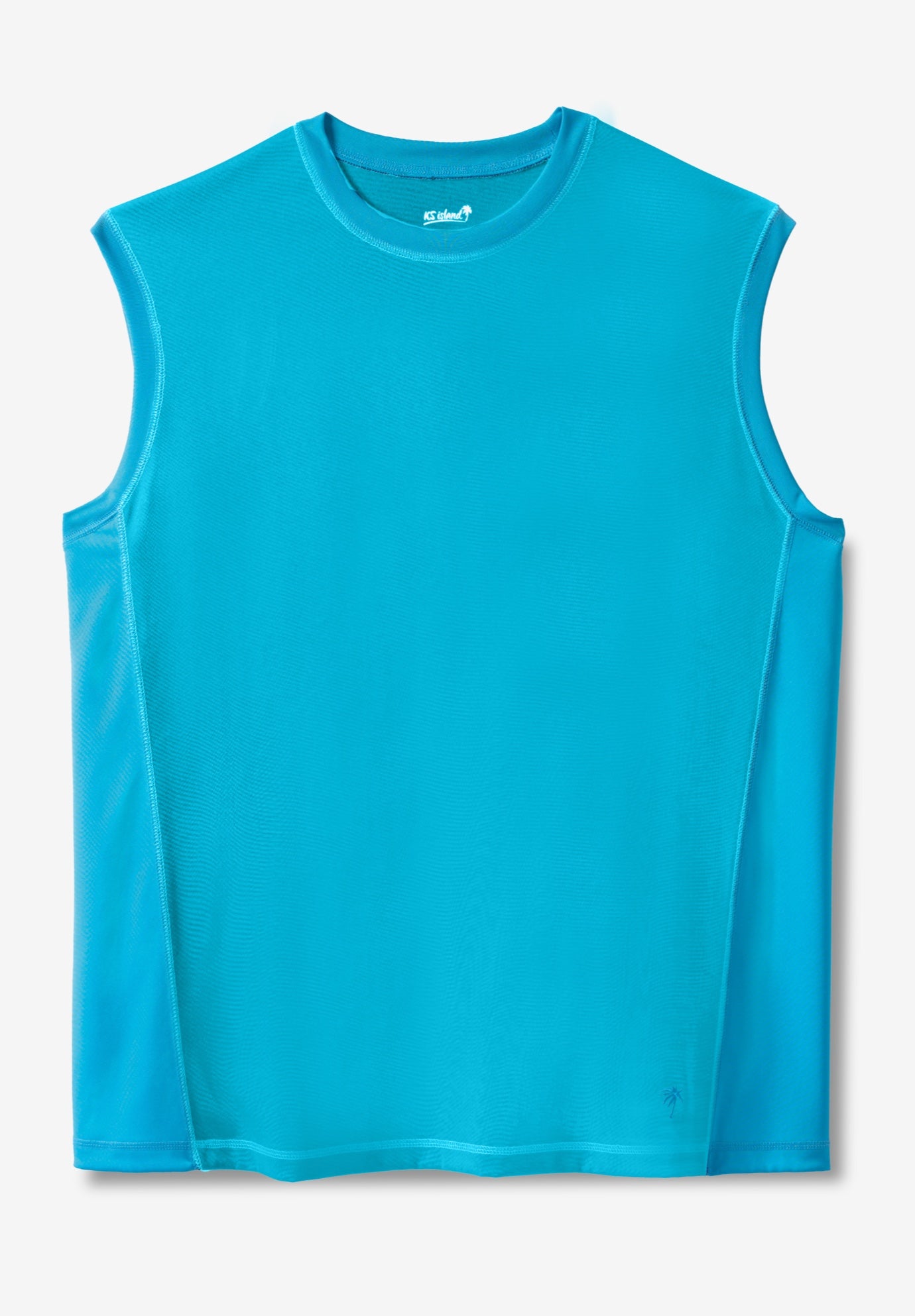 Cling-Free Swim Muscle Tank image number 0
