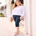 Everyday Capri with Sparkle Hem image number 5