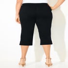 Everyday Capri with Sparkle Hem image number null