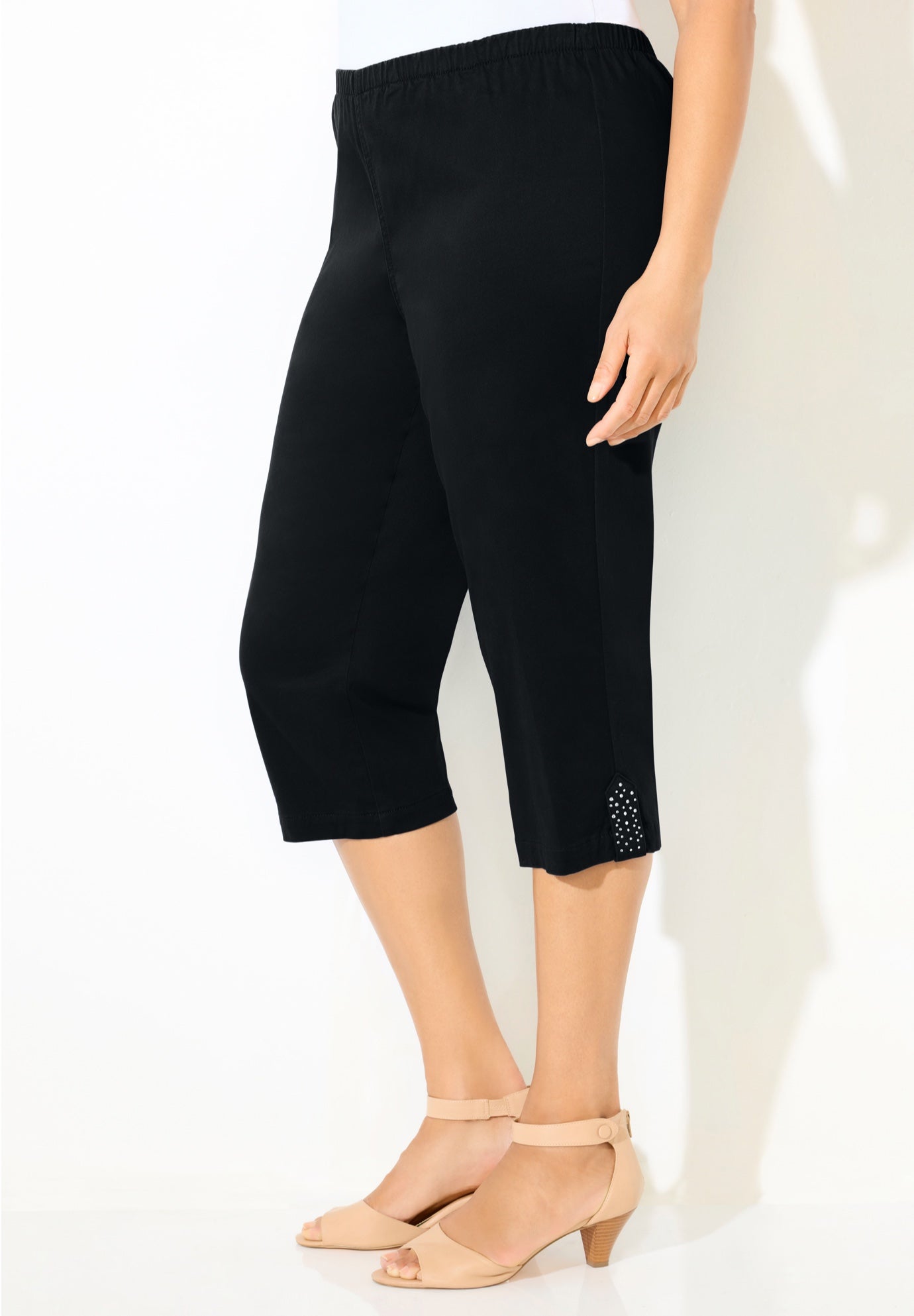 Everyday Capri with Sparkle Hem image number 2