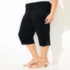 Everyday Capri with Sparkle Hem image number null