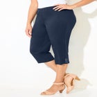 Everyday Capri with Sparkle Hem image number null