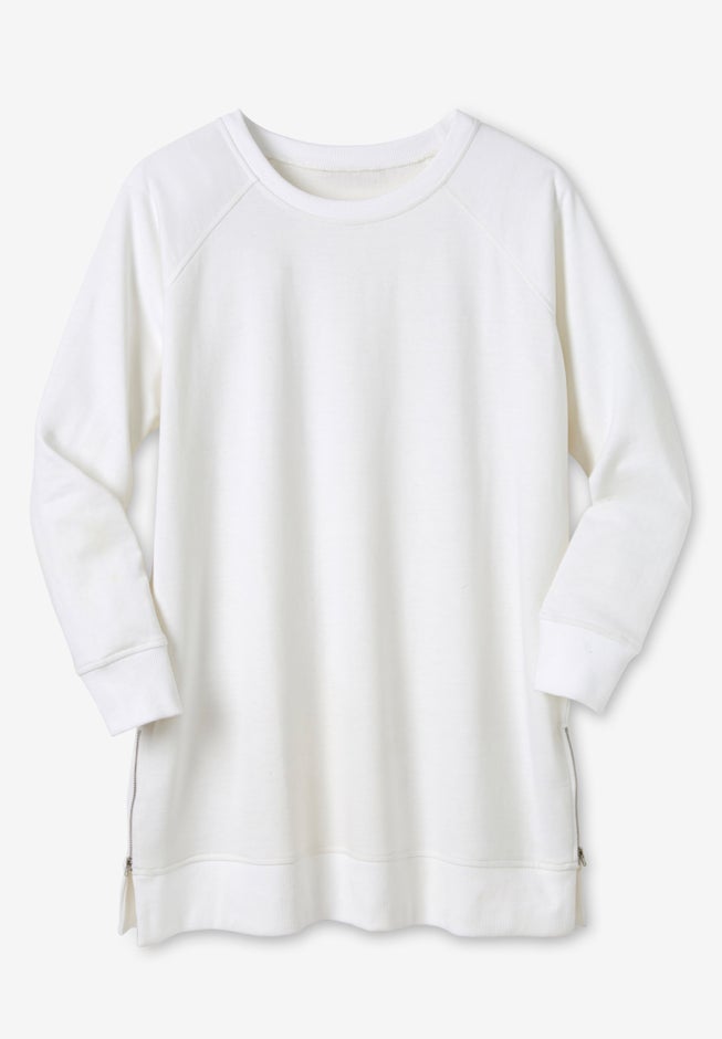 Side Zip Sweatshirt image number 3