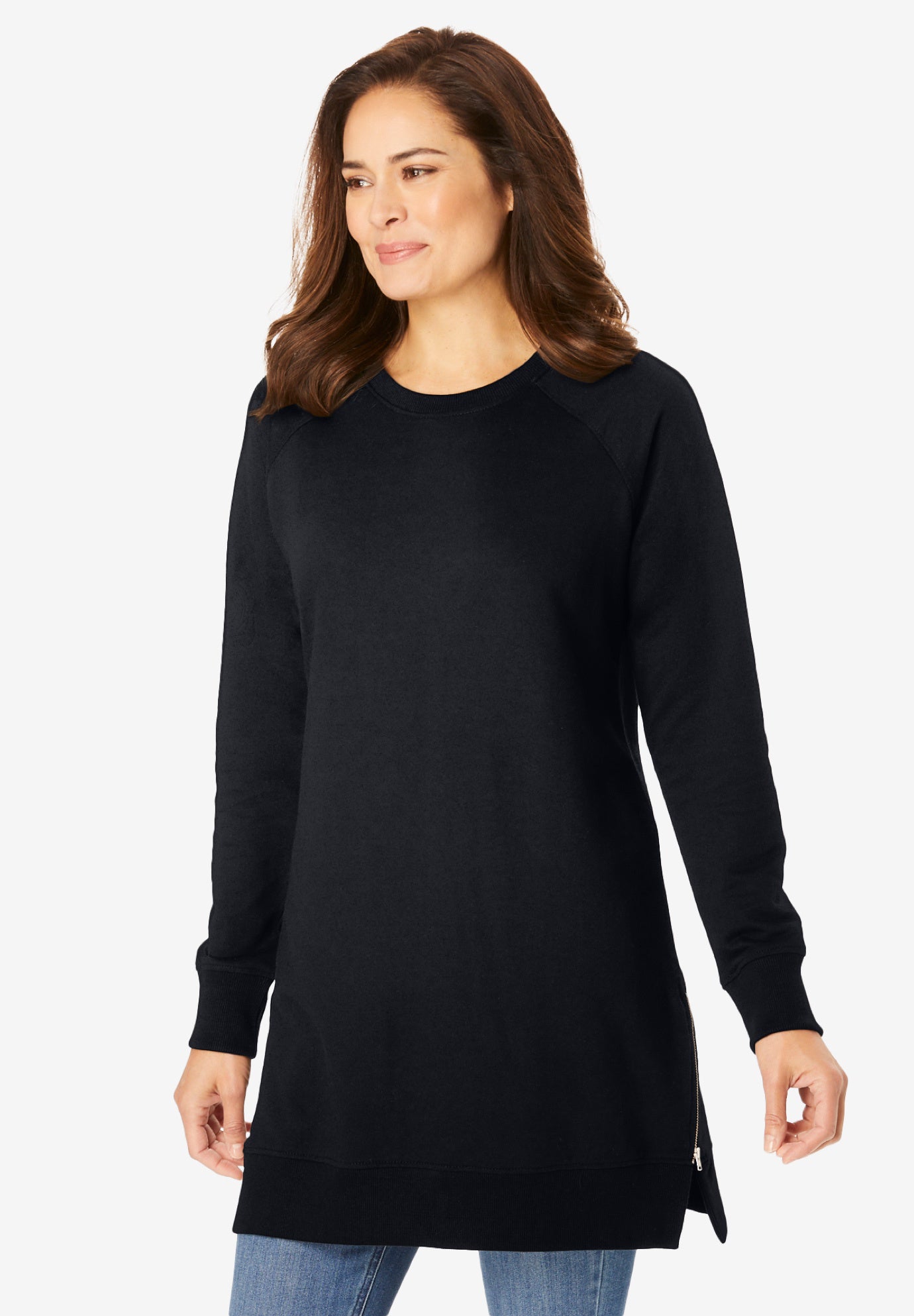 Side Zip Sweatshirt image number 0