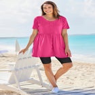 Stretch Cotton Bike Short image number null