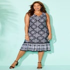 Fun & Flouncy Shift Dress image number null