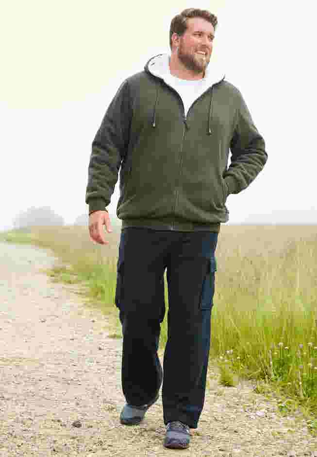 Explorer Plush Fleece Cargo Pants image number 5
