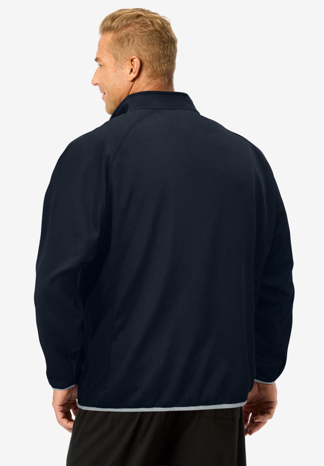 Champion&reg; Fleece Zip Track Jacket image number 1